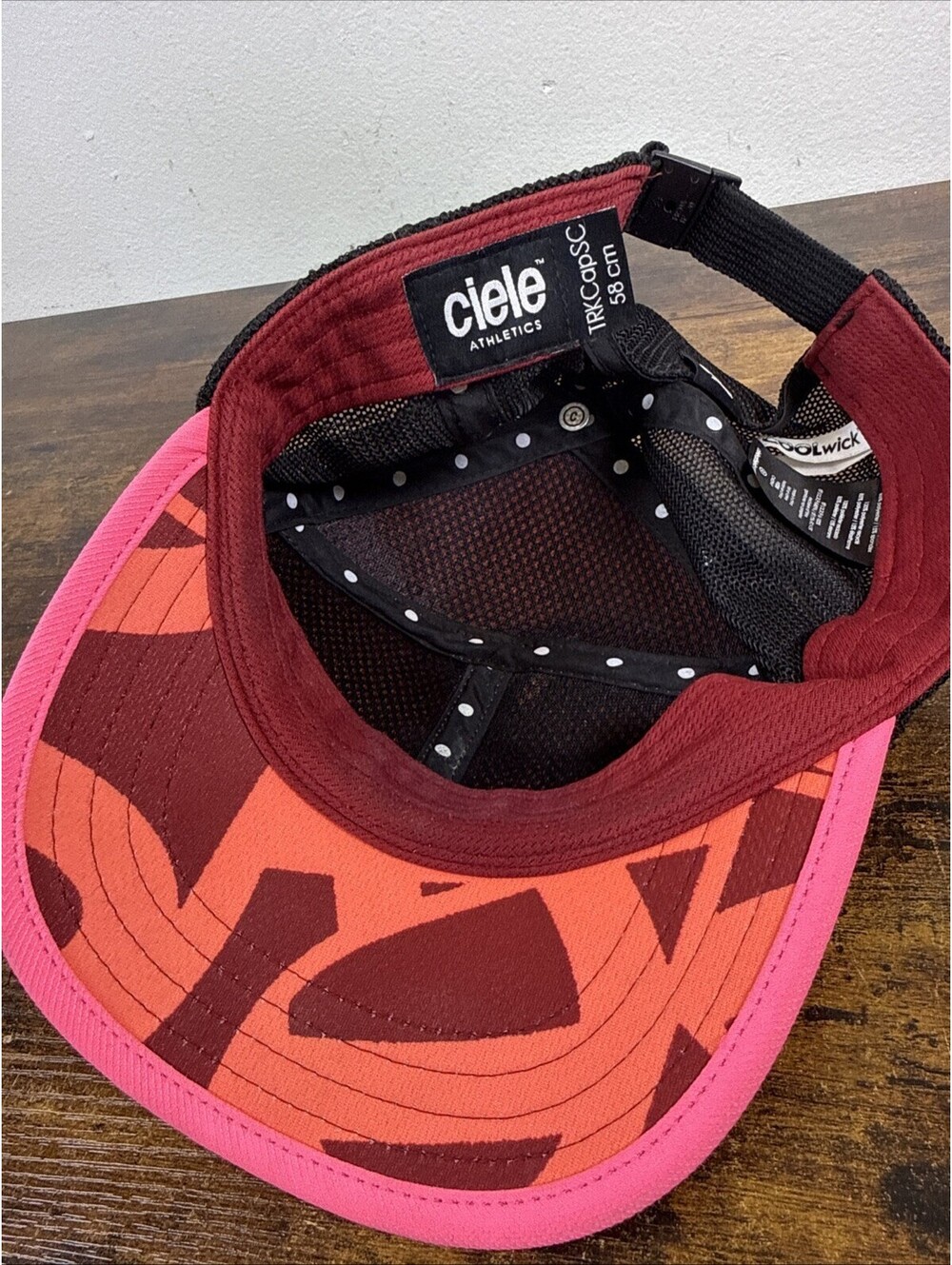 Ciele Athletics GOCap SC Athletics Multi‑Color Reflective Running Hat OSFM EUC - Picture 6 of 8